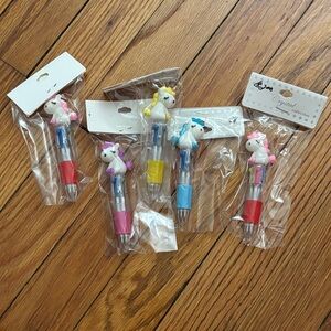 Unicorn Multicolor Pens Set